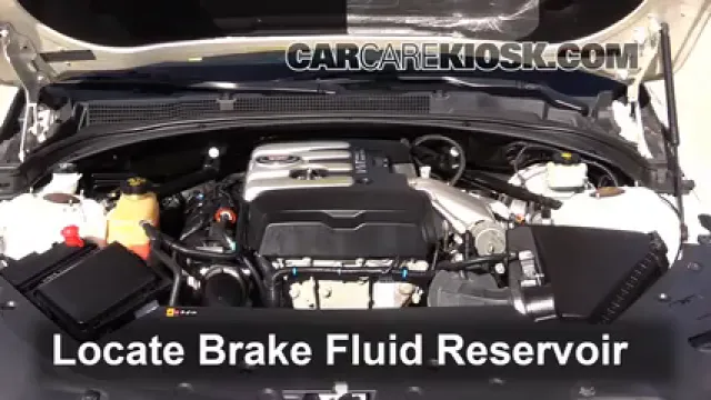 2014 Cadillac ATS 2.0L 4 Cyl. Turbo Brake Fluid Check Fluid Level